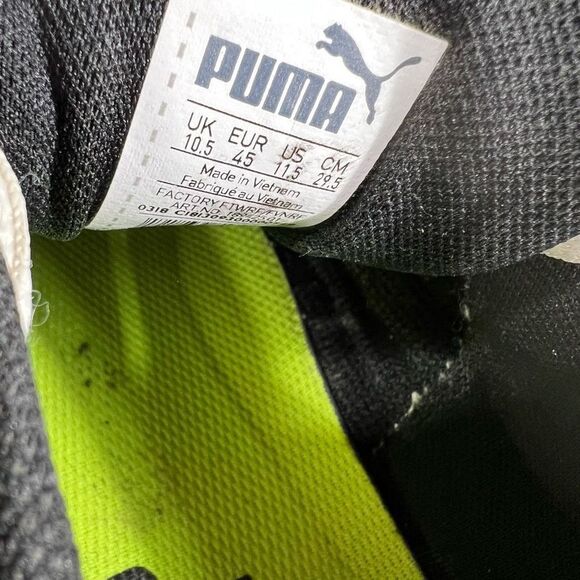 Puma fusion grip white leather golf Mens 12 - Picture 8 of 8